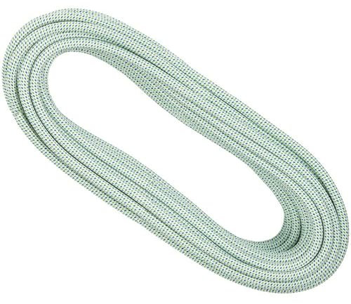 LQVAIPT Rock Climbing Rope 9.6Mm Power Rope White Wear-Resistant Rescue Rope Rock Climbing Outdoor Mountaineering(Size:60M)