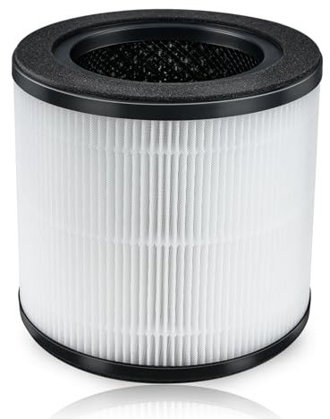 iAmoy BREEVA A1 Filter Compatible with TCL BREEVA A1/A1W Air Purifier, True HEPA H13, Part Number Breeva A1F, Not Fit for TCL Breeva A1C/A2/A3/A5