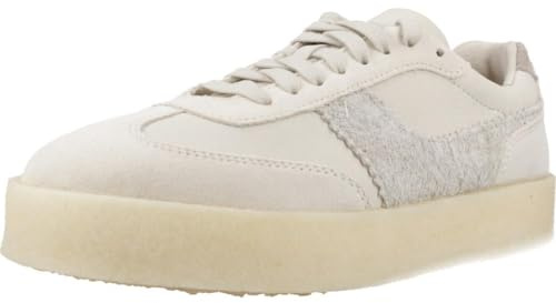 Clarks Damen Tor 80. Zapatillas, Off White Combi, 39.5 EU