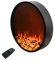 QWAXTRIW Electric Heater 40 Inch Recessed Electric Stove Heater, Electric Fireplace Insert, in-Wall Recessed Electric Fireplace - Flame Effects, Infrared Quartz, Adjustable Thermostat and Timer,