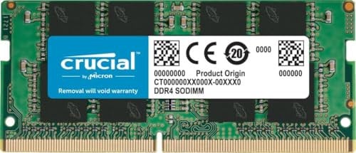 Crucial - Memoria RAM CT16G4SFRA266 16 GB DDR4 2666 MHz CL19 para ordenador portátil
