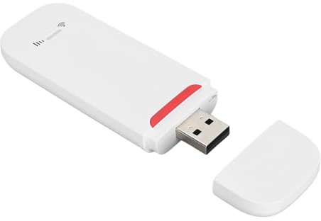 4G Mobiler WiFi Hotspot, 500Mbps Tragbarer LTE Router USB | Standard SIM Steckplatz, Teile 10 Geräte, Reise, Sicherheit WPA/WPA2, für Europa Asien Afrika