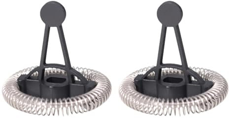 DimyFew Milchfolterteile, Mischkopf, Metall Tragbar, Kaffeemaschine, Elektro Schneebesen Ersatzteile, Kaffee, Frappe, 2 Stück