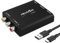 zowietek Convertisseur AV/RCA vers HDMI, sans Latence, 4:3/16:9, Plug & Play, Aluminium Durable, USB-C, Compatible Wii, PS, Xbox, N64, Snes, DVD, VHS, PC.