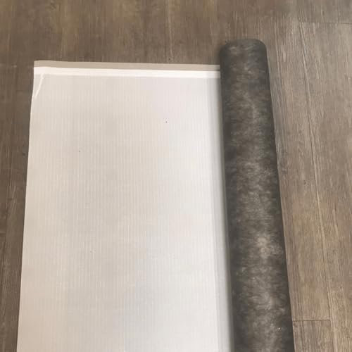 Gerflor Smart Fix Trittschalldämmung selbstklebend – 21m² Rollen – 1,8 mm stark – Premium Schallschutz für Klebevinyl, Laminat & Parkett – für Fußbodenheizung geeignet – hohe Druckfestigkeit (21m²)