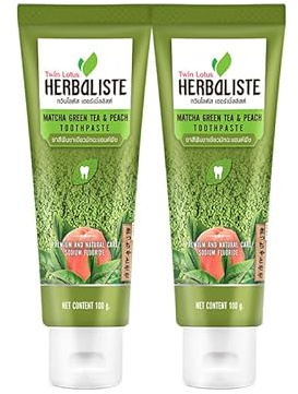 Vista Pfirsich Matcha Fluorid-Zahnpasta Zahnschmelz-Reparatur-Formel mit Hydroxylapatit Natürliche Katechine& Japanischer Grüntee Frischer Atem für 12H Vegan & Grausamkeitsfrei 2 Packungen