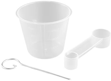 Complete Baking Measurement Kits Dishwasher Safe Measuring Cup Spoon with Dough Hook for Bread Makers Ergonomic Bread Machine Measurement Tool