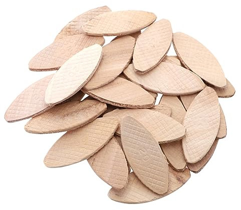 SHINEOFI 100pcs Tenon Machine Wood Biscuit Joiner for Woodworking Kitchen Accessories Home