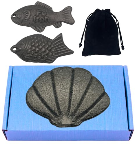 3PCS Iron Fish Cooking Tool, Effective Iron Supplement to Reduce Iron Deficiency, Natural Iron Supplement Alternative for Vegans, Athletes, and Women