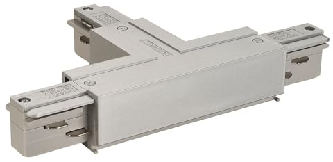 EUTRAC T-Verbinder für 3-Phasen HV-Schiene, Erde rechts T-Verbinder 2, silbergrau