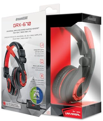 dreamGEAR GRX-670 Universal Mit kabel Gaming Headset - PlayStation 4
