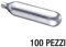 Area Shopping Lot de 100 bombes de CO2 pour pistolet de recharge de gaz Softair 12 g