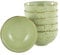 CreaTable 11,5 cm, Green, 22081, Serie Nature Collection, 6-teiliges Geschirrset, Dipschale aus Steinzeug, spülmaschinen-und mikrowellengeeignet, Qualitätsproduktion