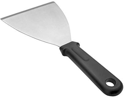 Lacor 60445 60445 - Spatola per ferro da stiro con manico solido, 8 x 11,5 cm, in acciaio inox