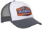 HELLMOTORS 69 orange Trucker Cap Oldschool Biker V8 Hotrod