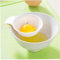 Kitchen Mini Egg Yolk White Separator with Silicone Holder Plastic White Egg Yolk Seperator Separator Cooking Gadget