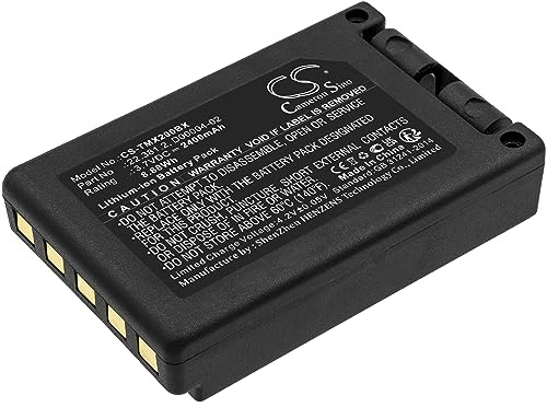 TCTK Akku 2400mAh Kompatibel mit [Teleradio] TG-TXMNL, Transmitter Tele Radio TG-TXMNL Ersetzt 22.381.2, D00004-02, D4-02, M245060 FBA