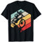 MTB Designs & Mountainbike Kollketion MTB Downhill Geschenk Retro T-Shirt für Herren, Schwarz, S, Crew Neck, Kurzarm, 100% Baumwolle, Mountain Biking, Outdoor-Abenteuer