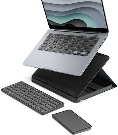 Logitech Casa Pop-Up Desk QWERTY English Bluetooth Grey, 920-011236