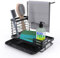 Estefanlo Sink Caddy, Kitchen Sink Organiser, Sturdy Sponge Holder, Kitchen Caddy, Easy Clean Sink Tidy