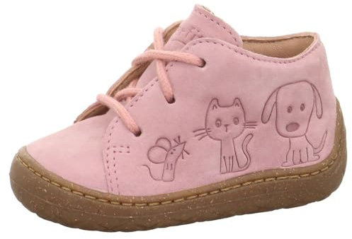 Superfit Jungen Mädchen SATURNUS Lauflernschuh, Rosa 5500, 20 EU Weit