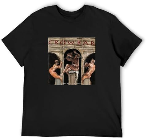 Sudden Men's Crowbar American Band T Shirt Black L