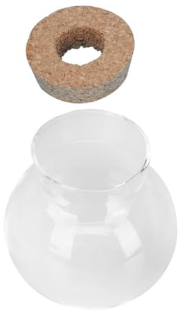 PRETYZOOM Bocal Verre Transparent pour Poissons Et Plantes Terrarium Décoratif pour Table Accessoire De Décoration Intérieure Et Extérieure