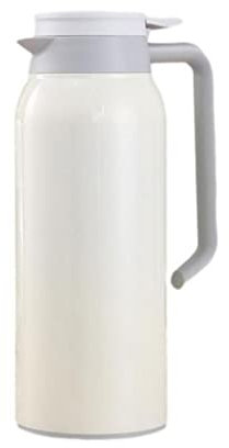 Olla de Aislamiento térmico de 1,5 L, hervidor de Calor portátil de Doble Capa, teteras para café y té, termos con Revestimiento de Vidrio al vacío, Botella Termo