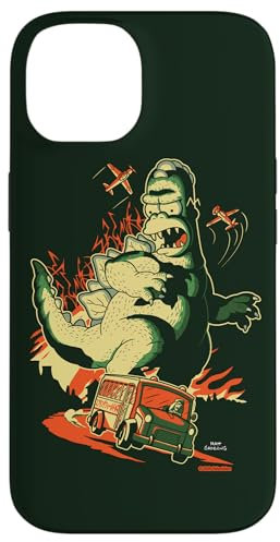 Hülle für iPhone 14 Das Simpsons-Baumhaus des Horrors Homerzilla Terror