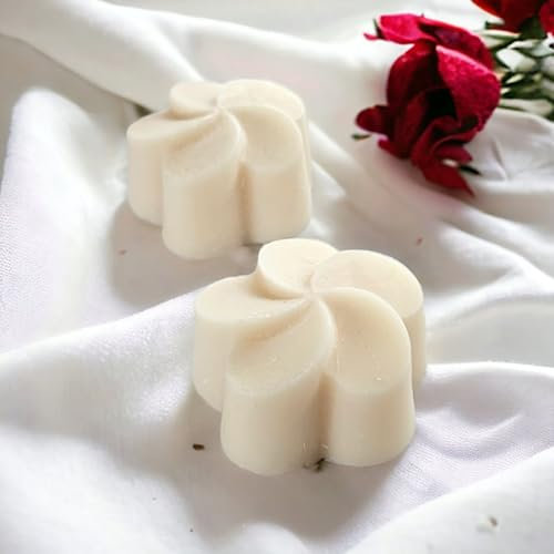 galet de cire parfumé Nougat blanc