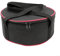 Homeponnew Camping Tableware Storage Container Outdoor Plate Bowl Organizer With Double Zipper Sponge Padded Protection Hard Shell Case For Picnics Barbecues 28x13cm Black(1)