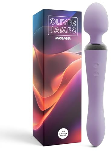 Oliver James Vibratore Doppio con 10 Modalità - Discreto, Impermeabile