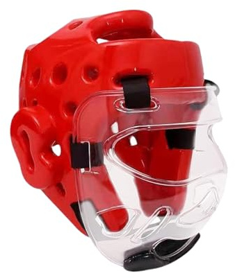 Kopfschutz Helm Für Kampfsport Mit Gesichtsschutz, Trainingsausrüstung Für Und Selbstverteidigung, Größe S/M/L, Ideal Für Kampfsporttraining, Fitnessaktivitäten Und Wettbewerbsvorbereitung