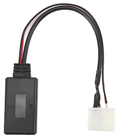 Segrehy Auto-Stereo-Bluetooth 5.0 AUX-Kabel-Adapter, CD-Wechsler, Audio-Anschluss, kompatibel mit Avalon FJ Cruiser Highlander 2007 2009 Fahrzeugen