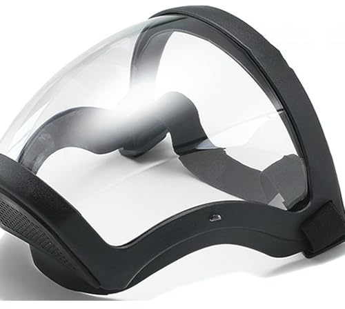 Mistystugb Visiera, Visiera Integrale,Visieras Regolabile Con Visieras Trasparente E Design Antiappannamento,Dispositivi Di Protezione Di Sicurezza Per Adulti, Copertura Per Il Viso Da Lavoro