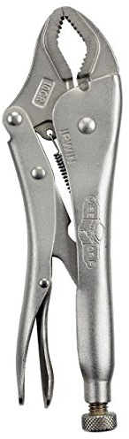 IRWIN Pliers, Curved Jaw, Locking, 10-Inch (4935576)
