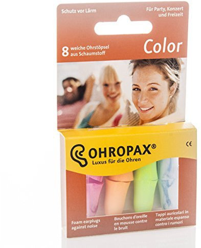 OHROPAX 5Pack Ohropax Color Foam Ohrstöpsel 5x 8 Stück