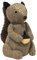 Riva Paoletti Squirrel Doorstop - Heavyweight Sand Filling - 100% Polyester - Designed in the UK,Brown,16 x 25 x 13cm (6 x 10 x 5 inches)
