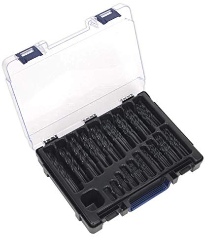 Sealey DBS170RF HSS Roll Forged Drill Bit Assortment 170pc 1-10mm