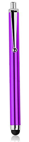 DN-TECHNOLOGY® Stylus Touchscreen Pen for ipad 1 & 2, 3 iPhone 5/5S,5C/SE 4/4s,HTC, Tablet pc, Asus Tablets, Advent, Samsung Galaxy, Mobile Phones (PURPLE)