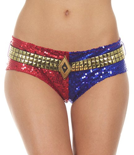 Suicide Squad Harley Quinn Deluxe Sequins Panty (Medium)