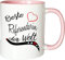 Mister Merchandise Becher Tasse Beste Referendarin der Welt. Kaffee Kaffeetasse liebevoll Bedruckt Beruf Job Arbeit Weiß-Rosa