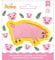 Decora 0255211 Tagliapasta Maialino Rosa, In Plastica, Perfetto per Creare Decorazioni in Pasta di Zucchero o di Gomma, Made in Italy, Design originale. Confezione da 1 pezzo.