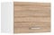 Vicco Hängeschrank R-Line, hängender Küchenschrank, Sonoma/Weiß, 60 cm Flach
