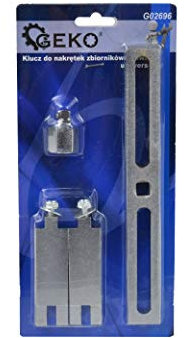 BSD Kraftstofftank Schlüssel - Universal Kraftstofftankschlüssel, Tankgeber Werkzeug, Kraftstofftank Werkzeug, Kraftstoffpumpe Deckel Schlüssel