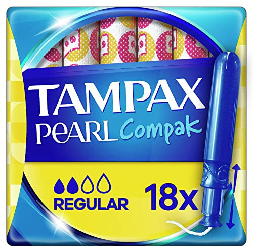 Tampax Compak Pearl Assorbenti Interni Regular con Applicatore
