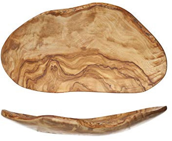 Cosy & Trendy Orgánic Frutero, Madera de Olivo, 23 A 28 x 10-16 cm