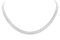 FindChic Schlangenkette Flach Silber 5mm Choker Edelstahl Sleek Halskette 47cm Flachpanzerkette Silberkette Halsreif Partnerkette Freundschaftskette für Damen Fruen Mädchen