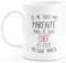 quotedazur - Mug Cadeau Chef - Je Ne Suis Pas Parfaite Mais Je Suis Chef - Tasse Cadeau Chef Femme - Blanc/Céramique