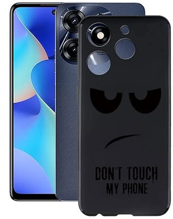HGJTF Phone Case for Tecno Spark 10 Pro (6.8), Ultra Slim Soft TPU Shockproof Protective Shell, Anti-Scratch X Anti-Fingerprint Silicone Case for Tecno Spark 10 Pro - Big Eyes